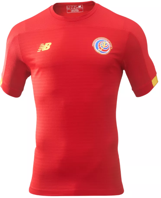 Camisa oficial New Balance seleção da Costa Rica 2019 2020 I jogador